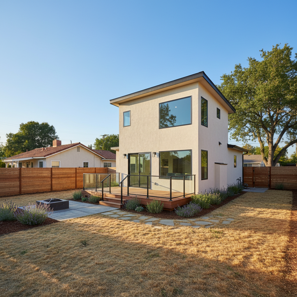 Completed adu engineering work at a residential property in Fresno, CA