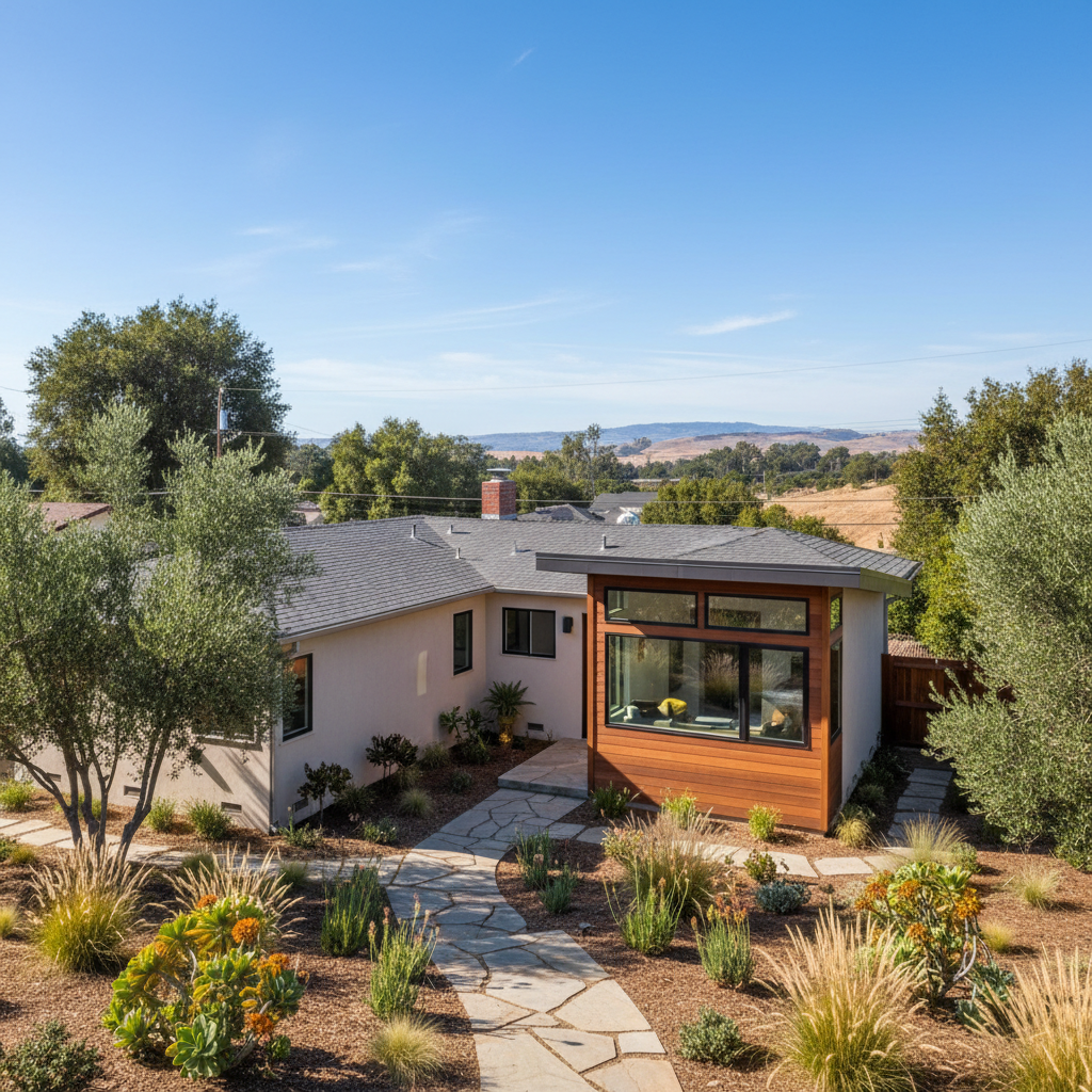 Completed adu financing work at a residential property in Palo Alto, CA