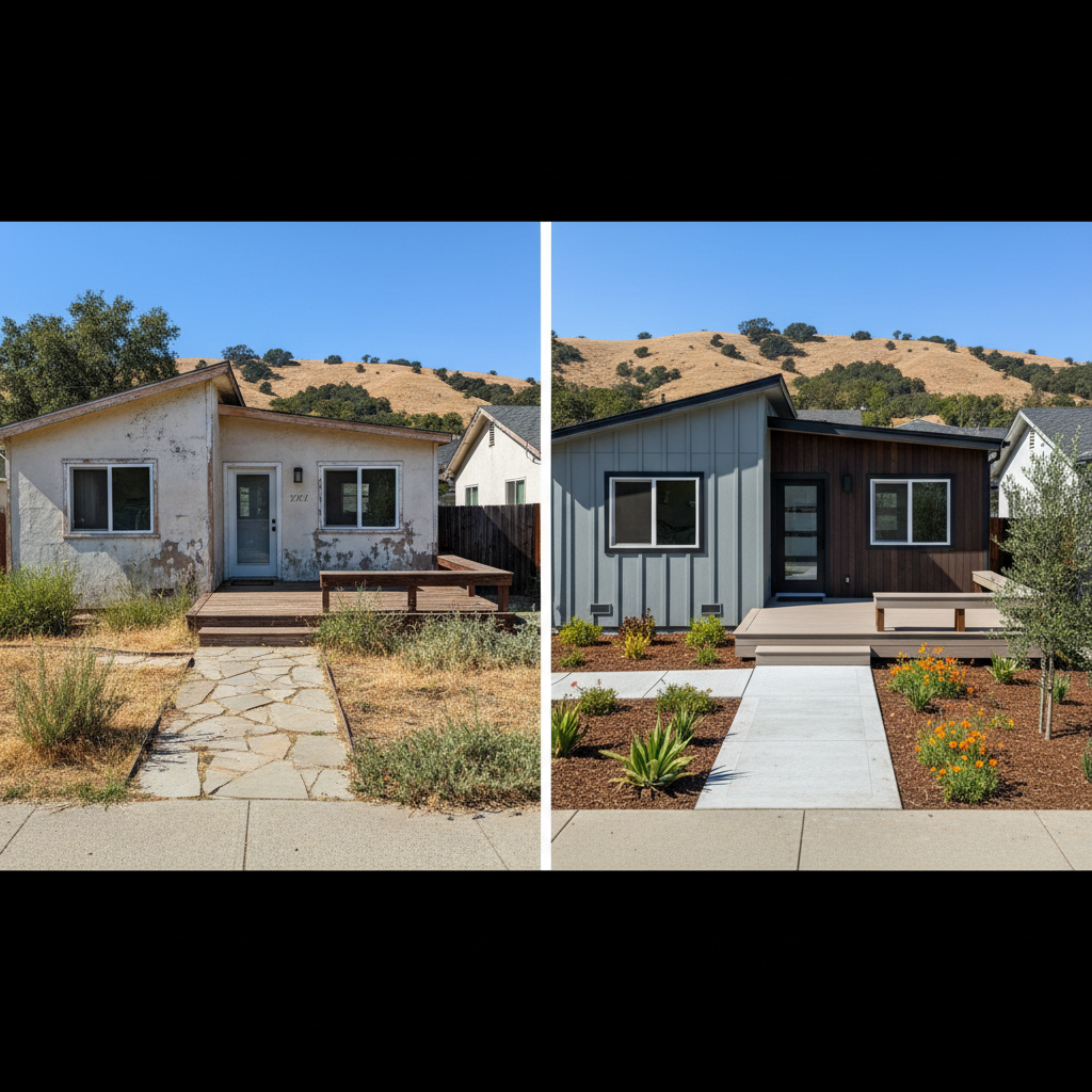 Completed adu financing work at a residential property in Pleasanton, CA