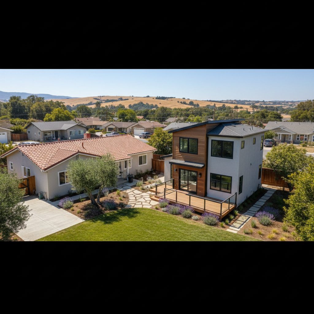 Completed adu construction management work at a residential property in Pleasanton, CA