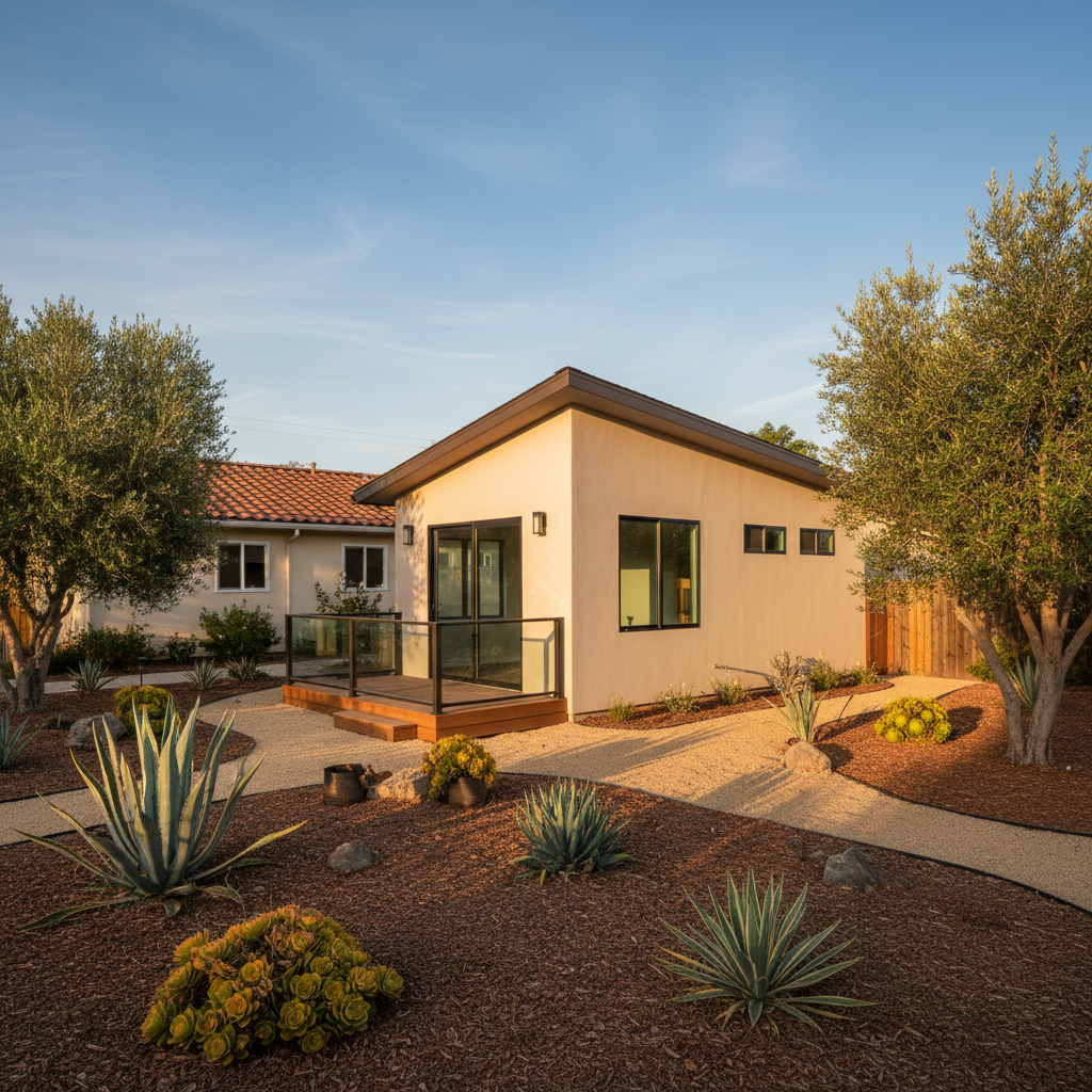 Completed detached adu work at a residential property in Chula Vista, CA