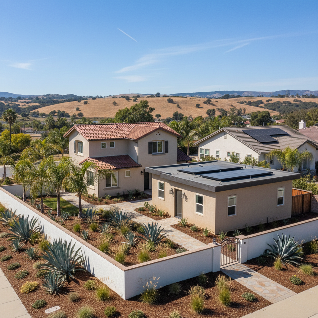 Completed adu permitting work at a residential property in Chula Vista, CA
