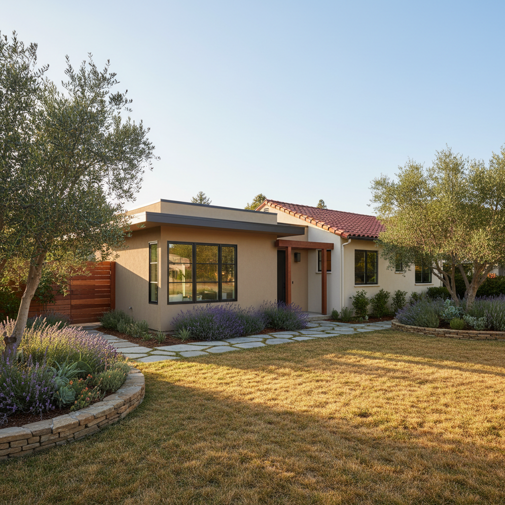 Completed attached adu work at a residential property in Palo Alto, CA