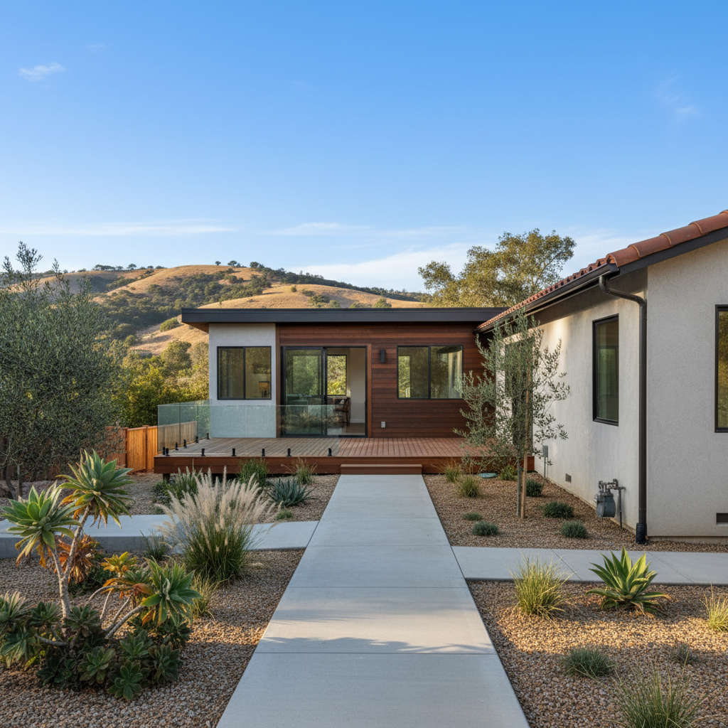 Completed adu construction management work at a residential property in Palo Alto, CA