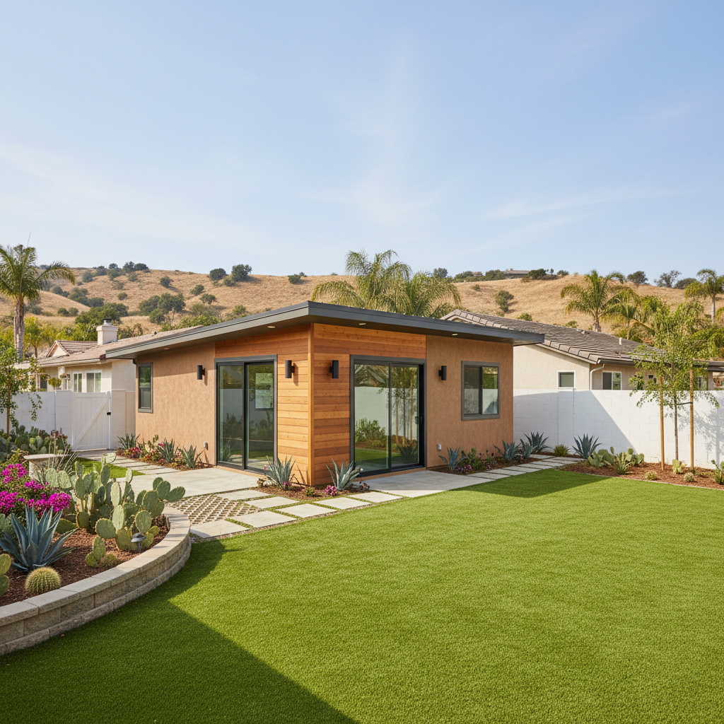 Completed adu design work at a residential property in Chula Vista, CA