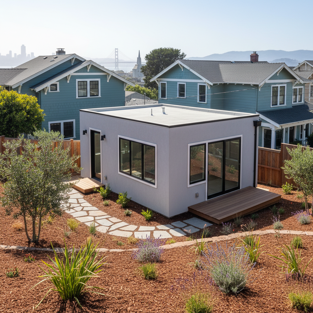 Completed adu site assessment work at a residential property in San Francisco, CA