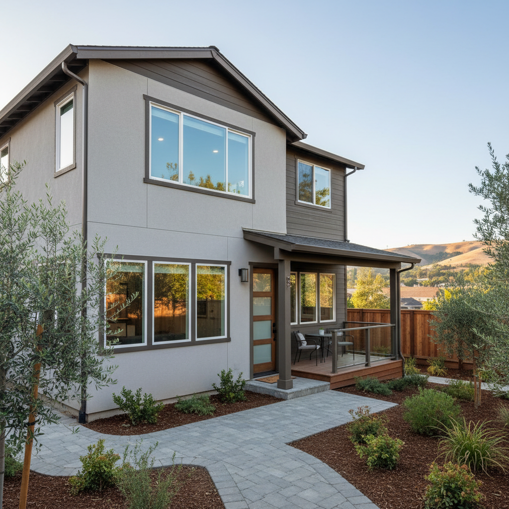 Completed adu design work at a residential property in Pleasanton, CA