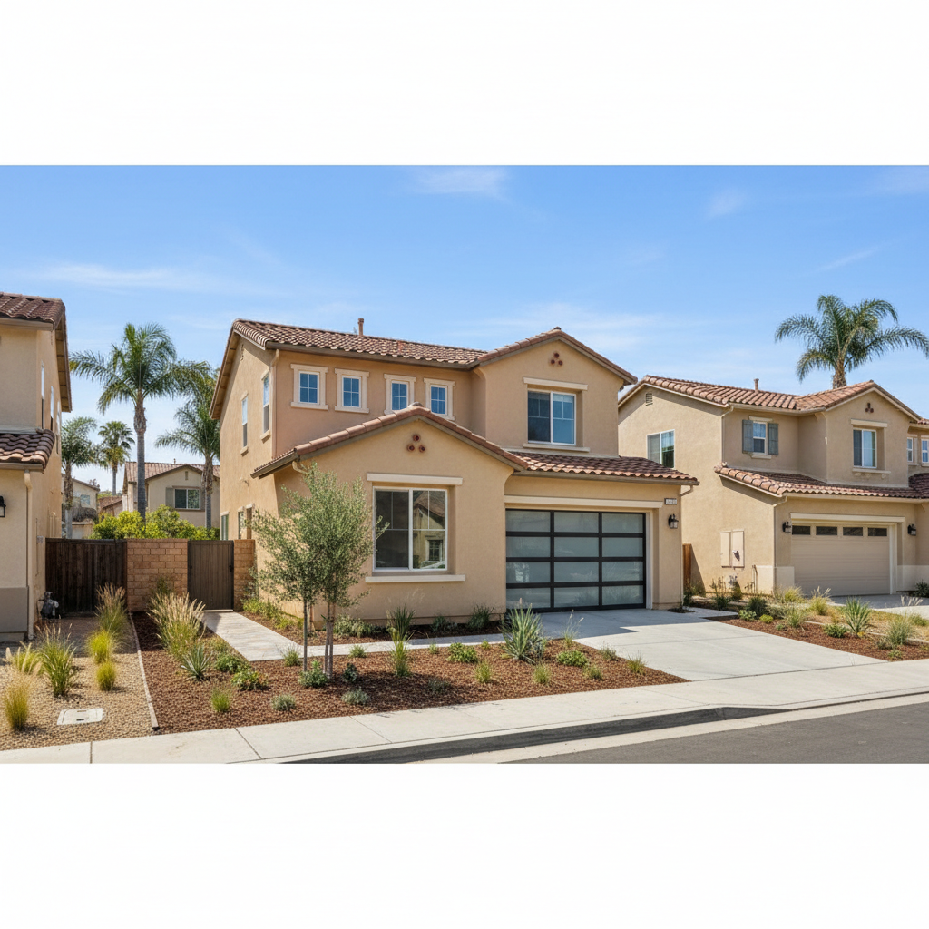 Completed garage conversion work at a residential property in Chula Vista, CA