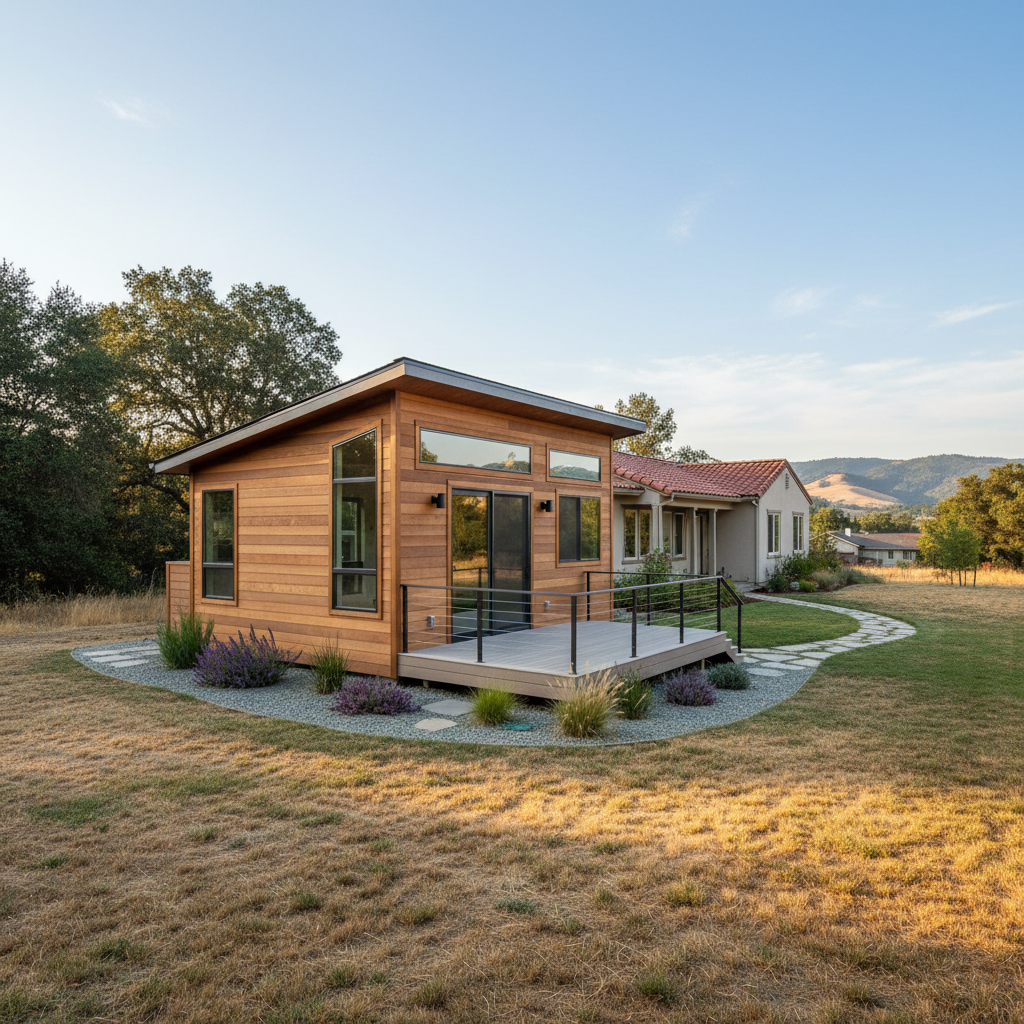 Completed adu design work at a residential property in Santa Rosa, CA