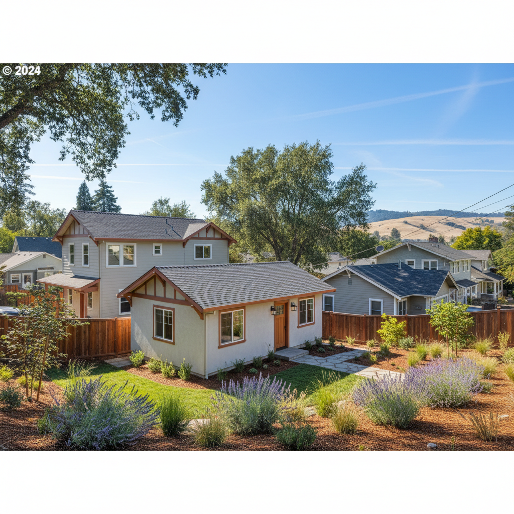 Completed adu financing work at a residential property in Santa Rosa, CA
