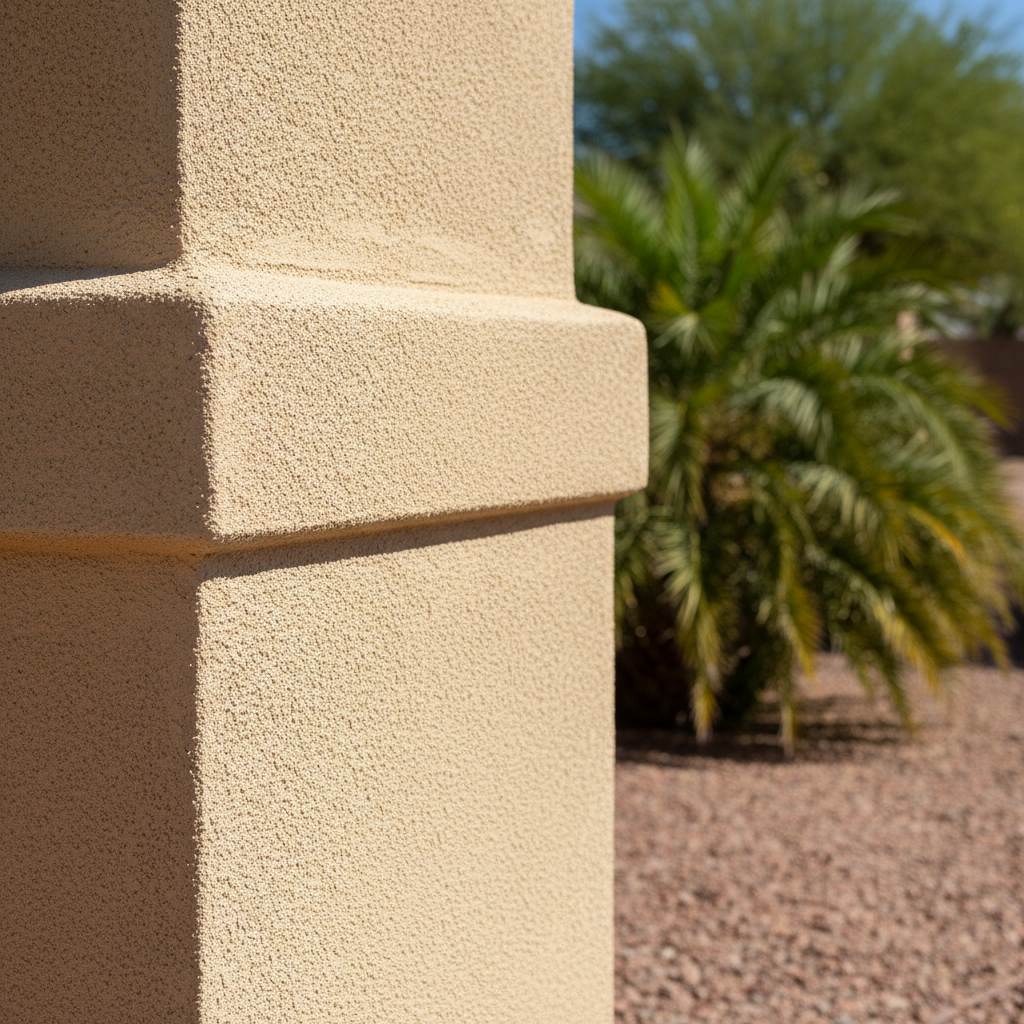 Completed eifs installation work at a residential property in Chandler, AZ