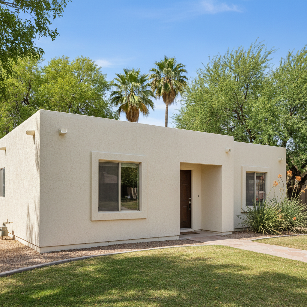 Completed eifs installation work at a residential property in Chandler, AZ