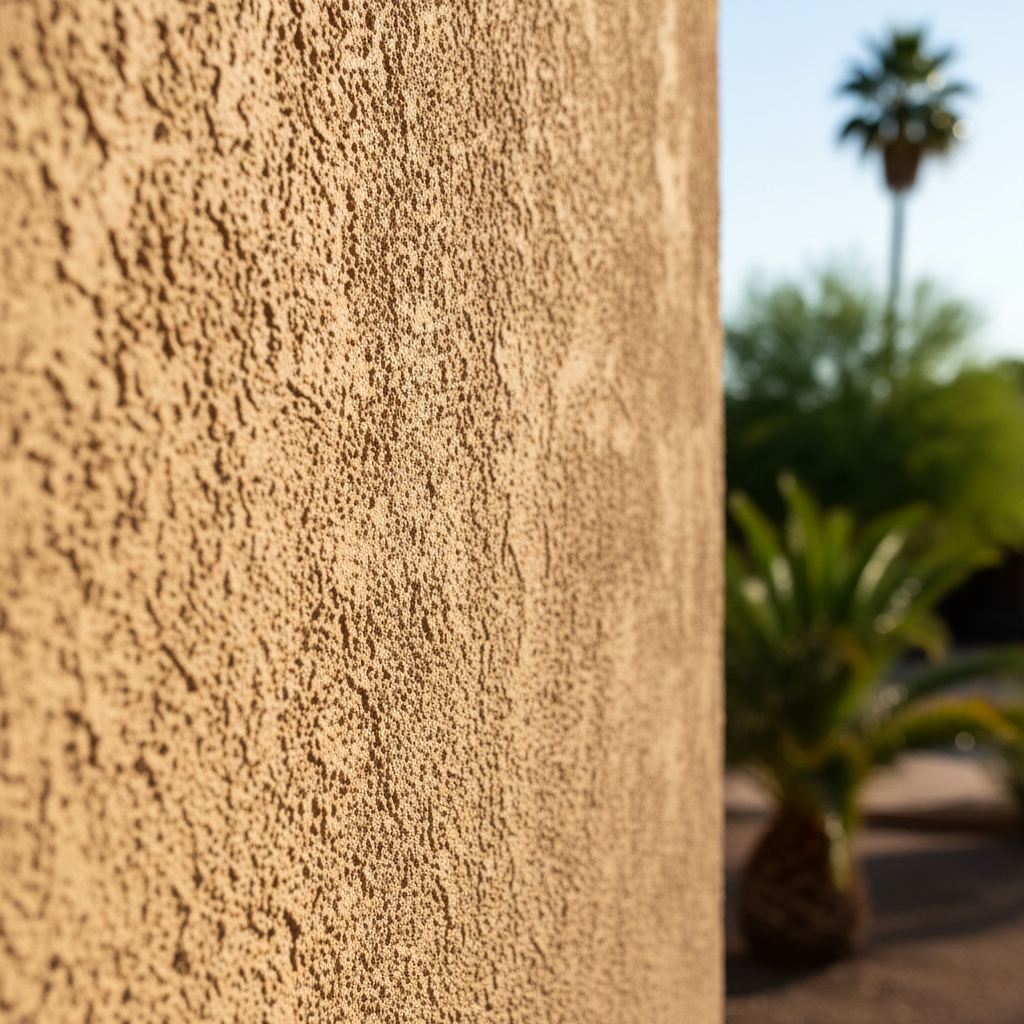 Completed stucco redashing work at a residential property in Peoria, AZ