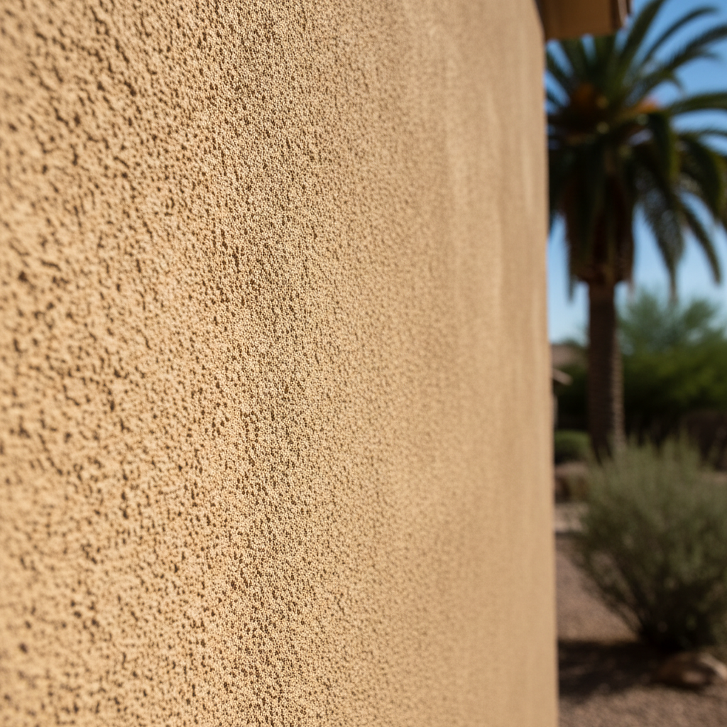 Completed stucco redashing work at a residential property in Mesa, AZ