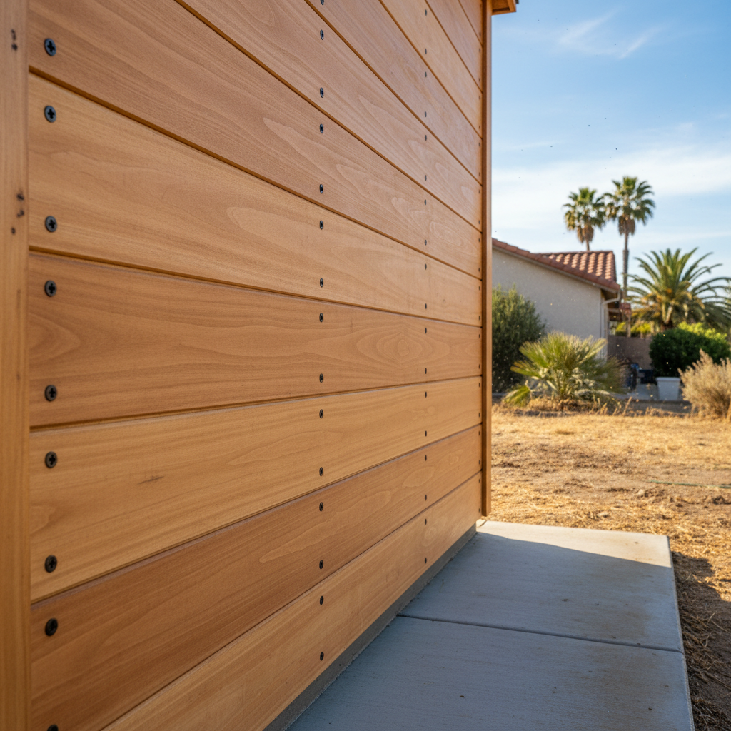 Completed garage design & building work at a residential property in Pomona, CA