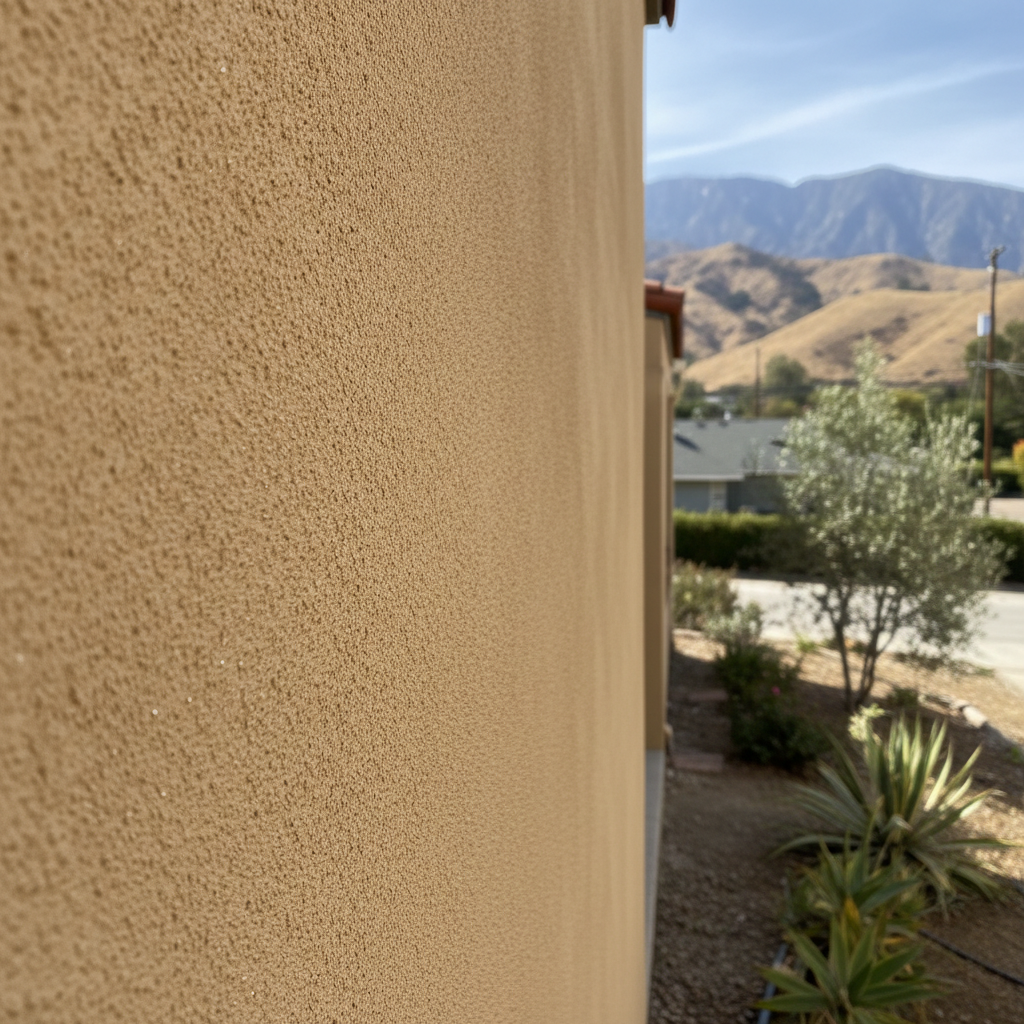 Completed stucco redashing work at a residential property in Pasadena, CA