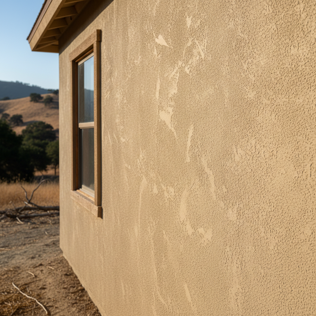 Completed stucco inspection work at a residential property in Tracy, CA