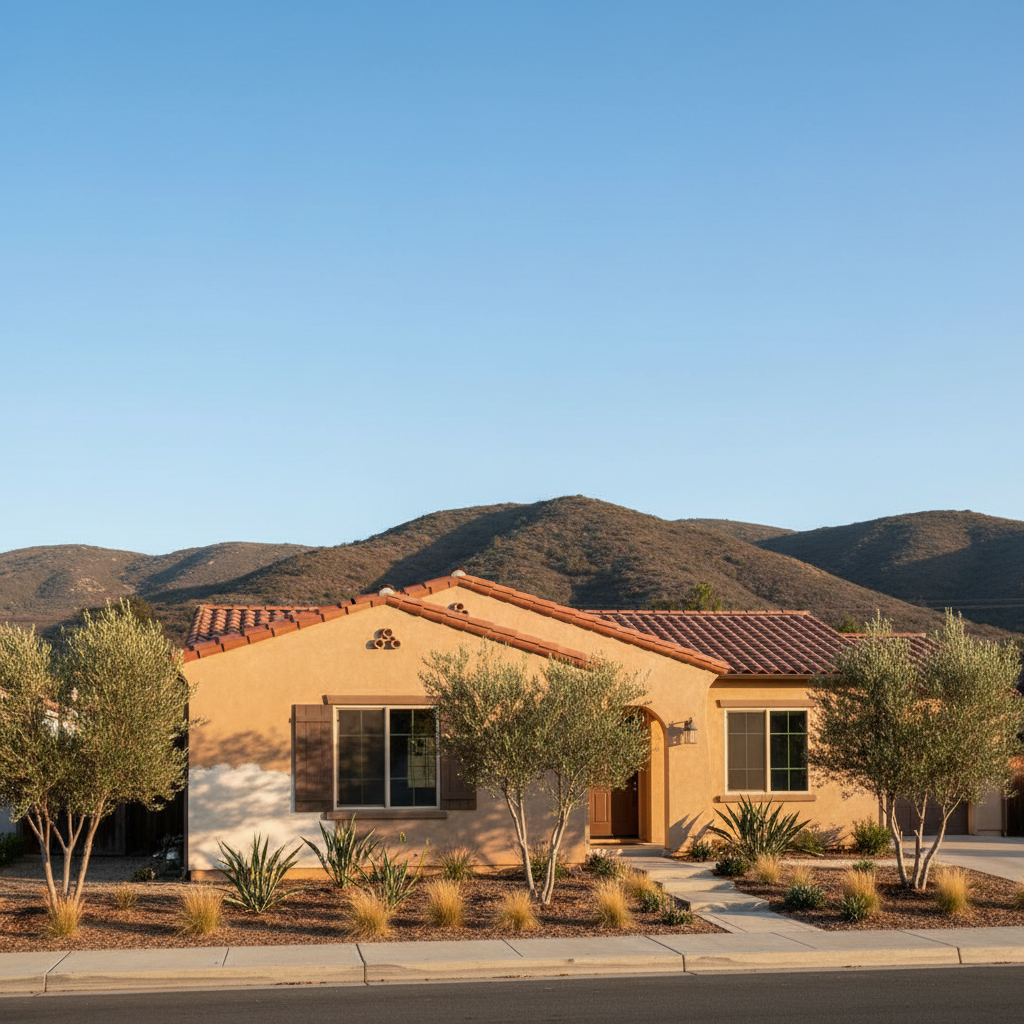 Completed stucco repair work at a residential property in Soledad, CA