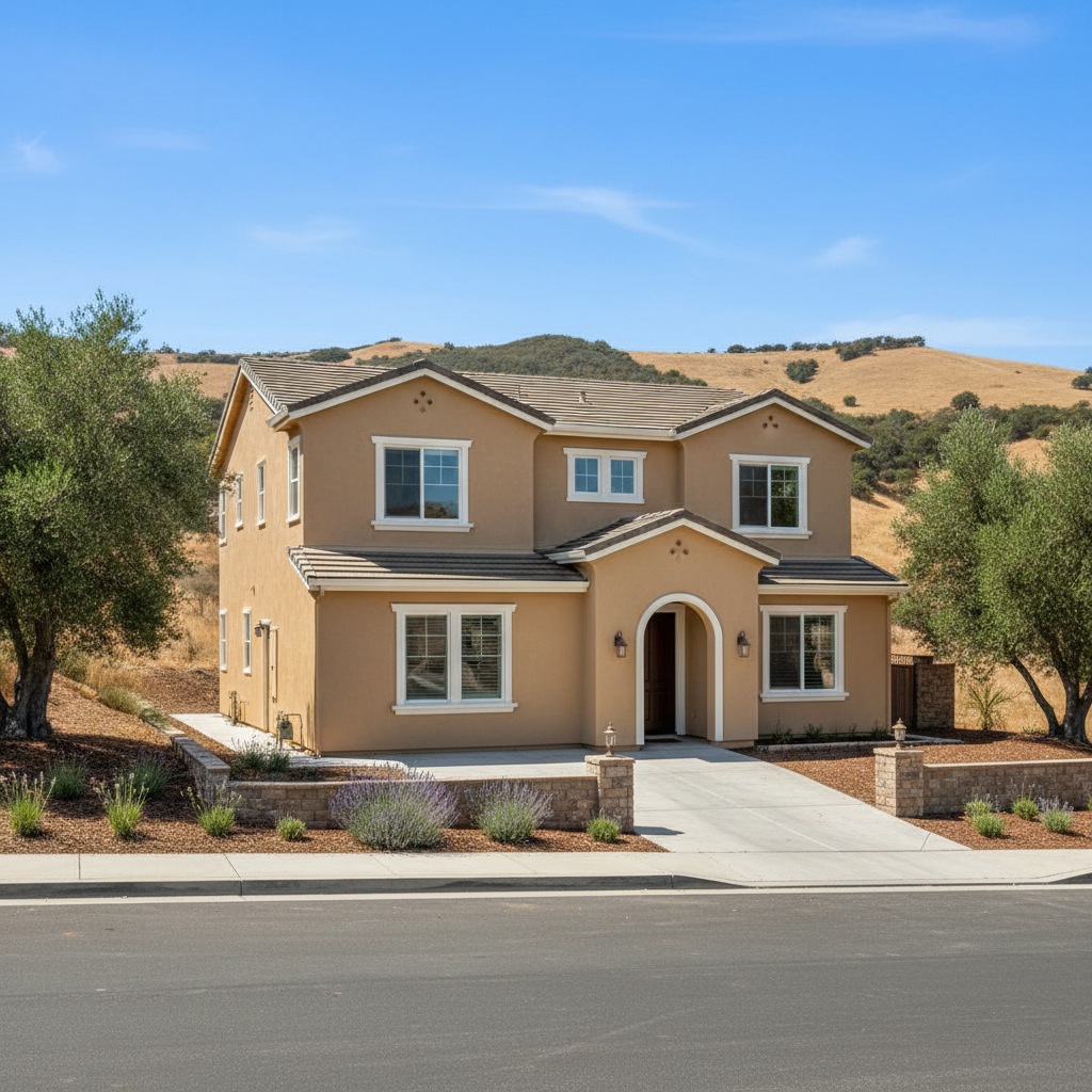 Completed commercial stucco work at a residential property in Soledad, CA