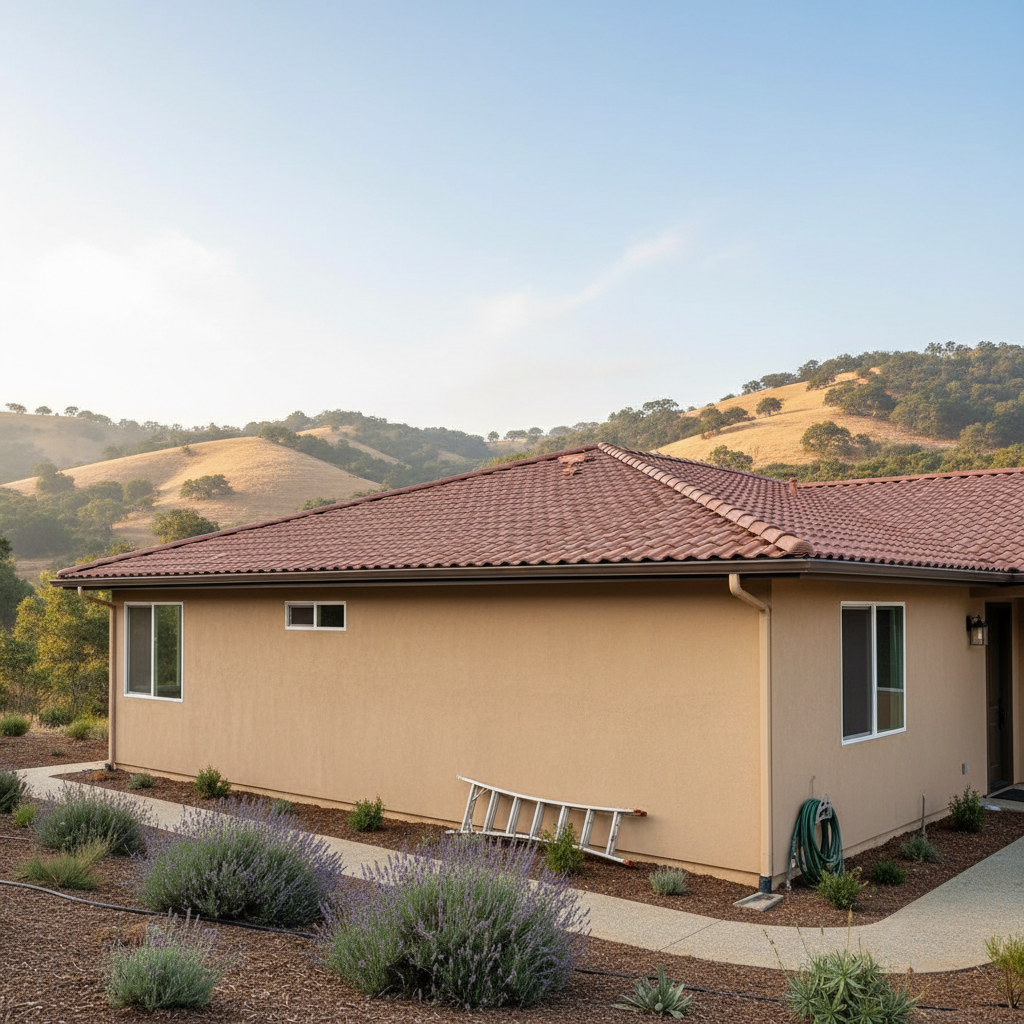 Completed eifs installation work at a residential property in Carmel Valley, CA