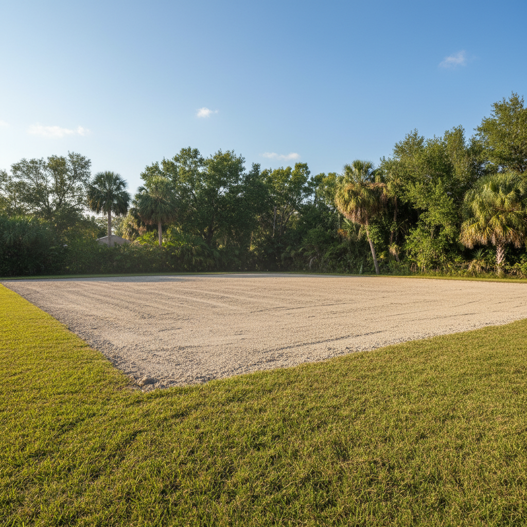 Completed commercial demolition work at a residential property in Port Richey, FL