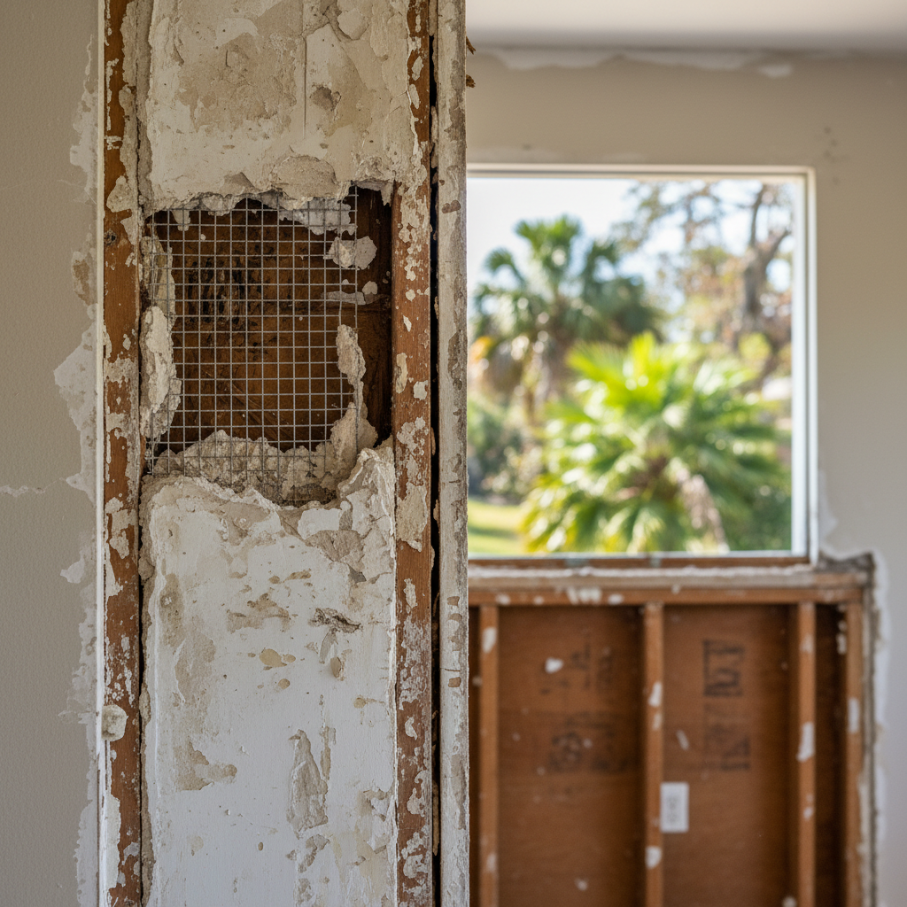 Completed interior demolition work at a residential property in Silver Springs, FL