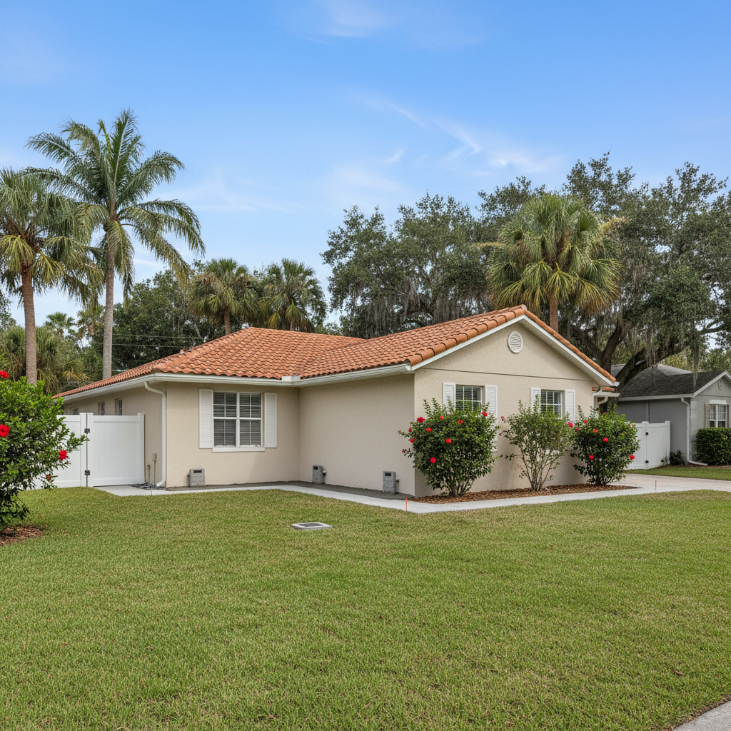 Completed foundation inspection & repair work at a residential property in St. Petersburg, FL