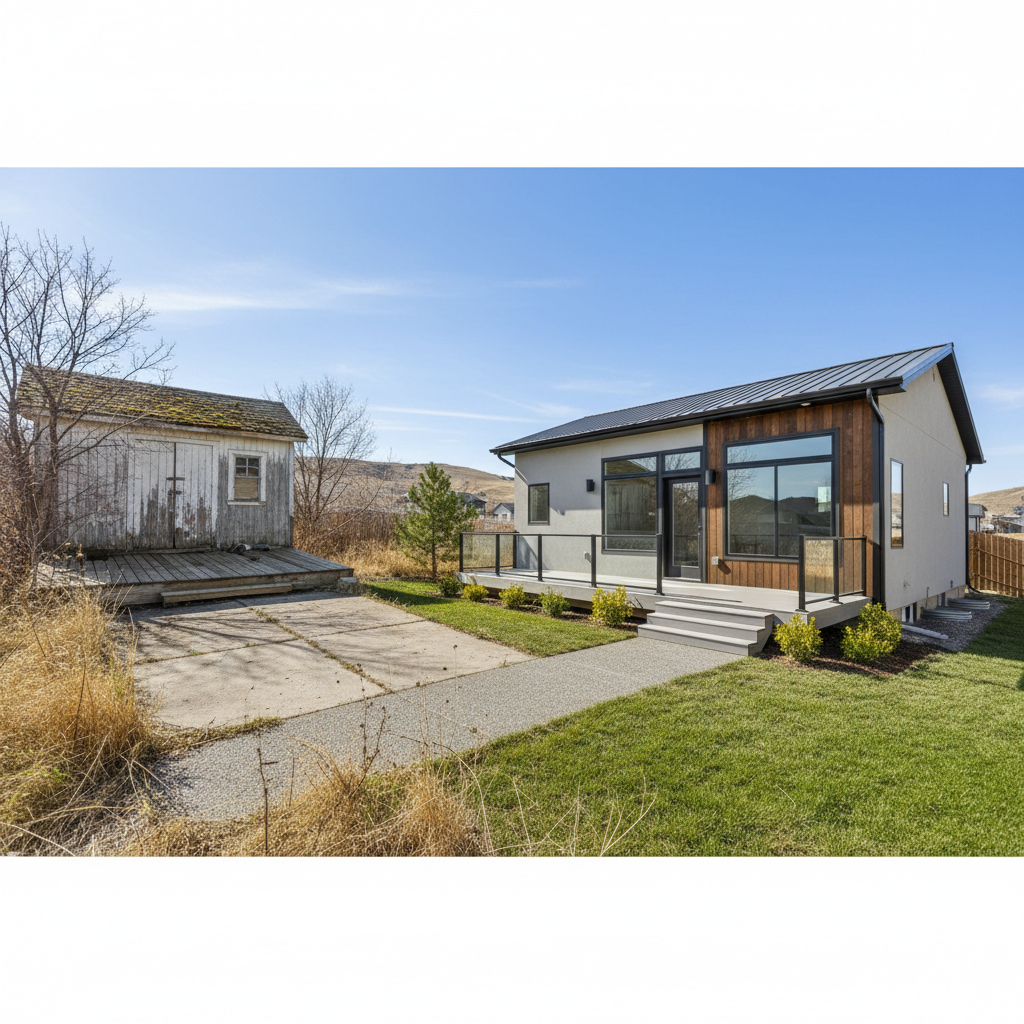 Completed detached adu work at a residential property in Eagle, ID