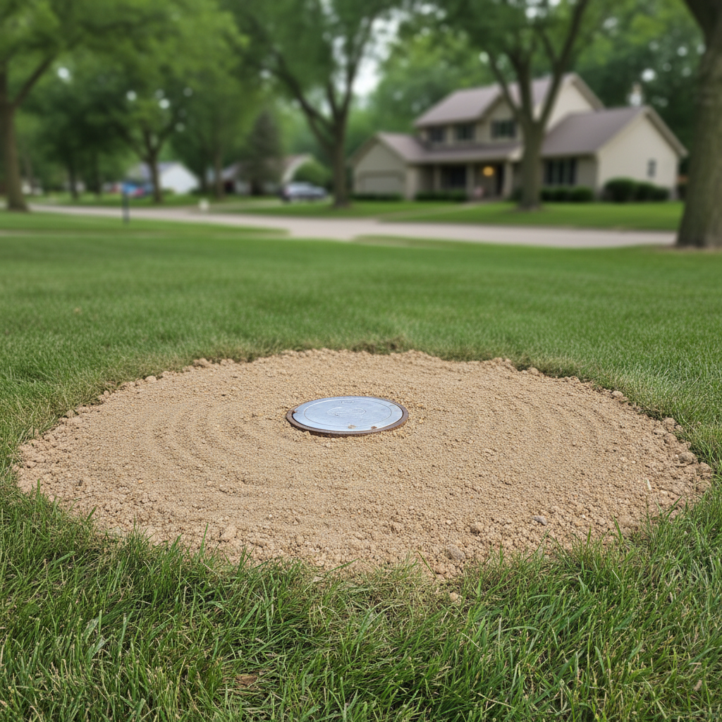 Completed environmental drilling work at a residential property in Rockford, IL