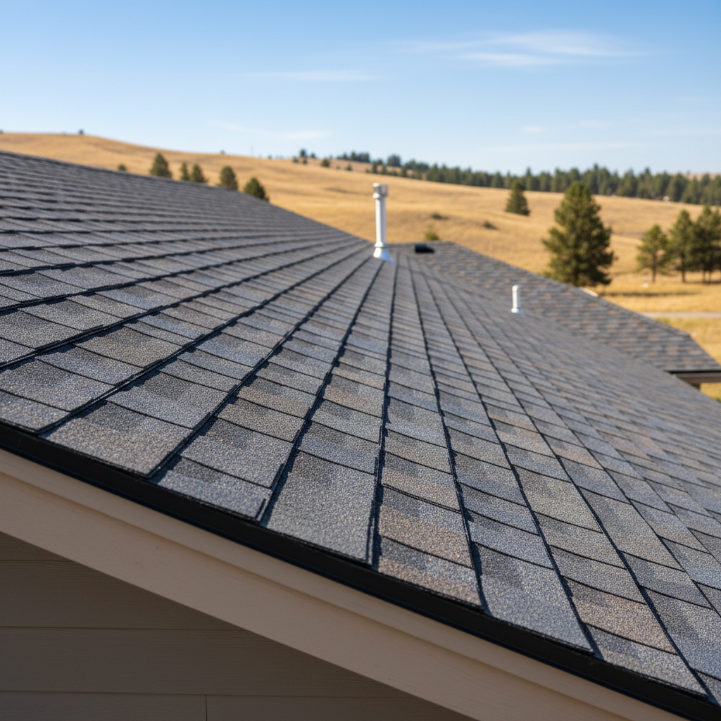 Completed new construction roofing work at a residential property in Helena, MT