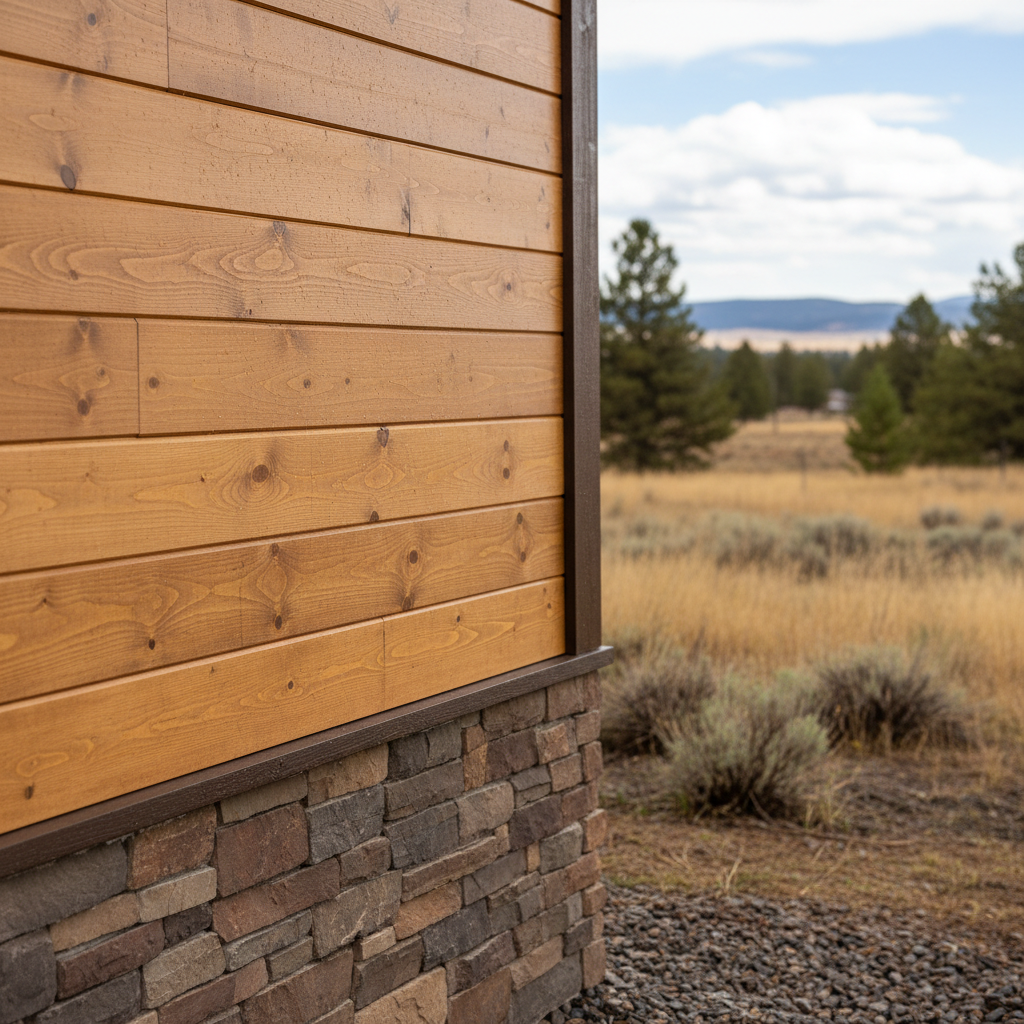 Completed tiny homes work at a residential property in Billings, MT