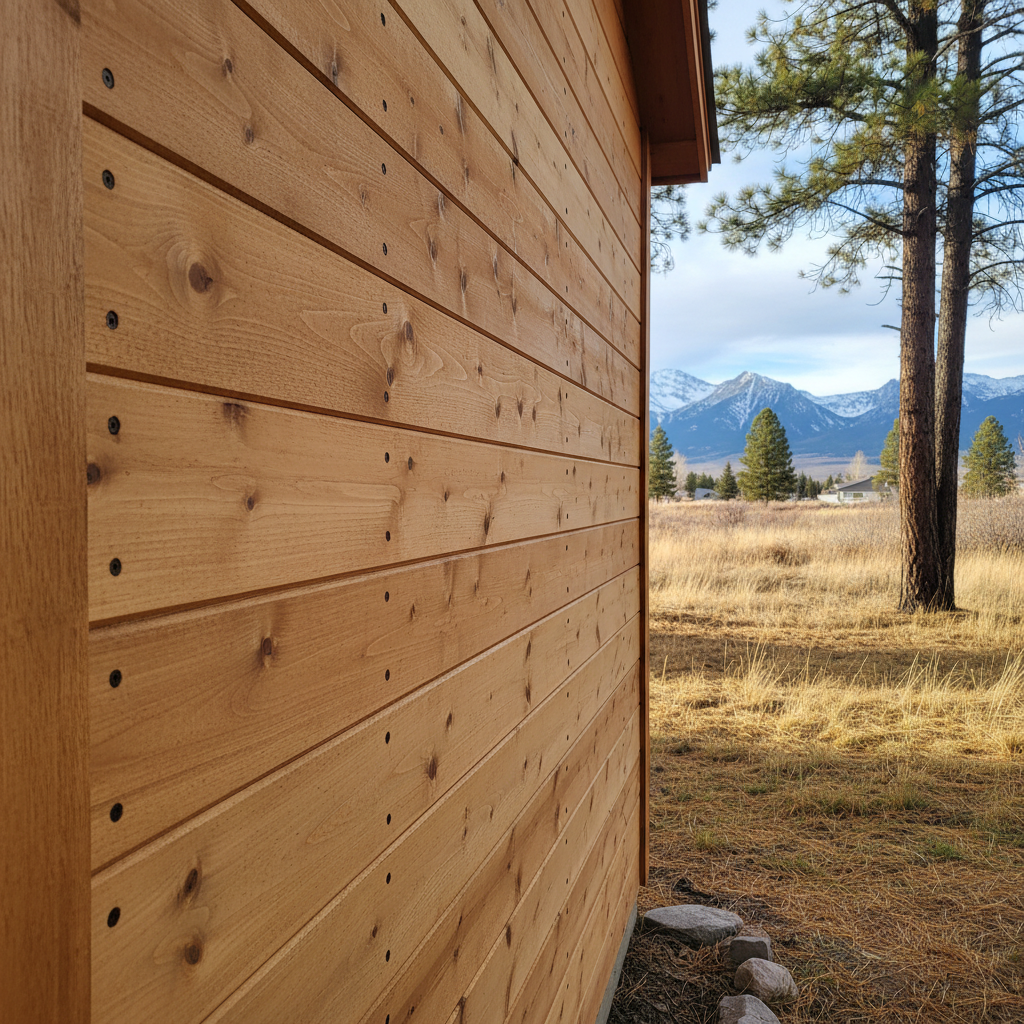 Completed garages work at a residential property in Missoula, MT
