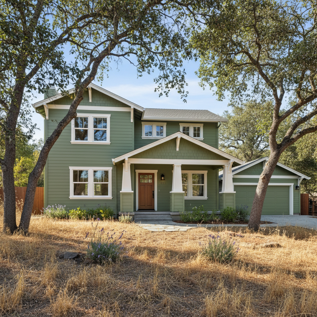 Completed commercial painting work at a residential property in Auburn, CA