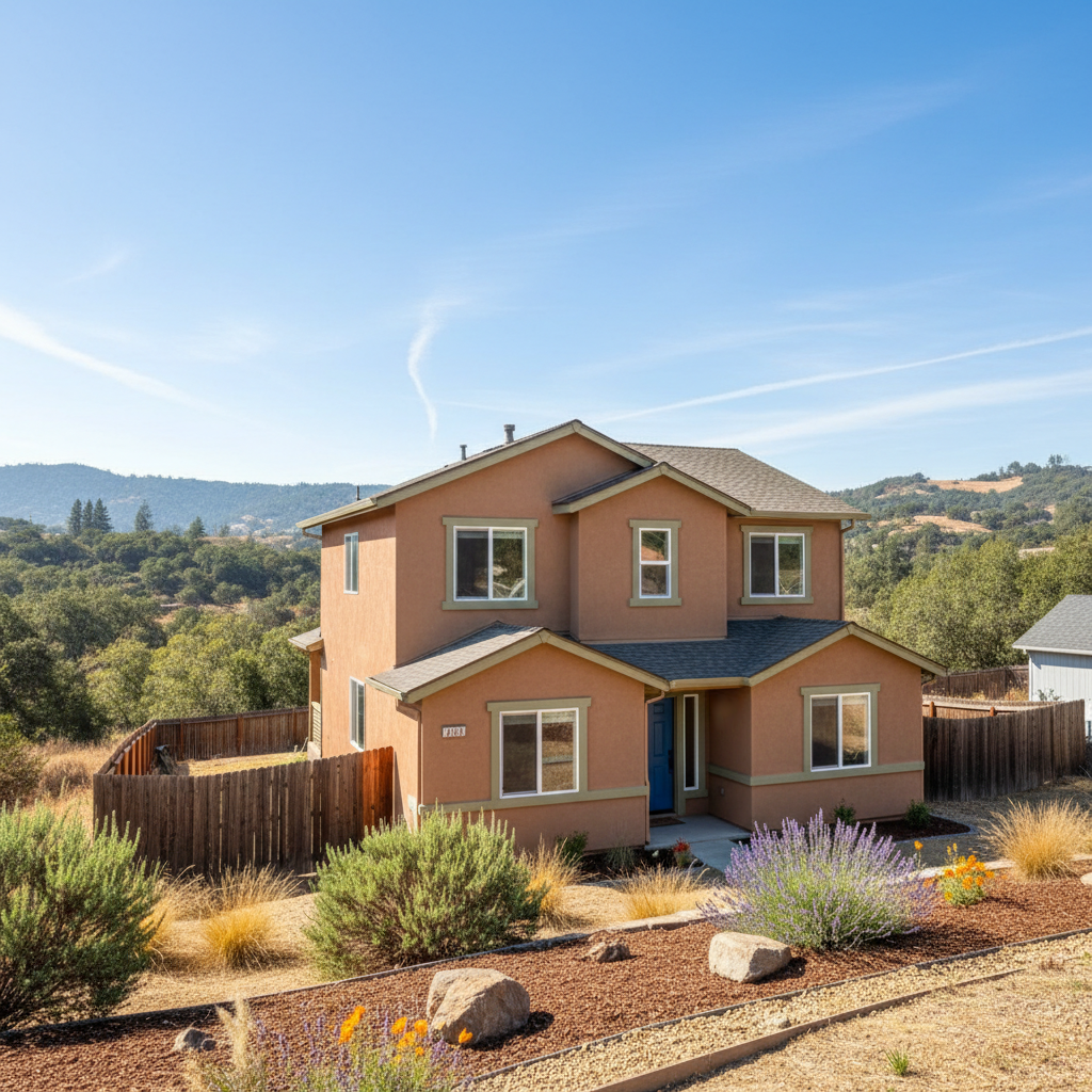 Completed color consultation work at a residential property in Auburn, CA
