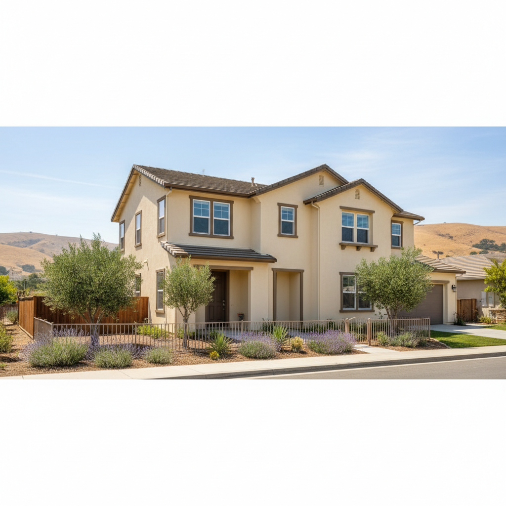 Completed eifs installation work at a residential property in Salinas, CA