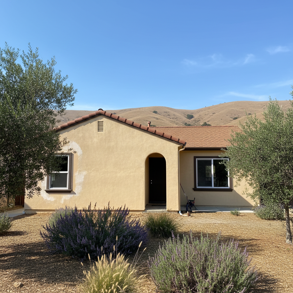Completed stucco inspection work at a residential property in King City, CA