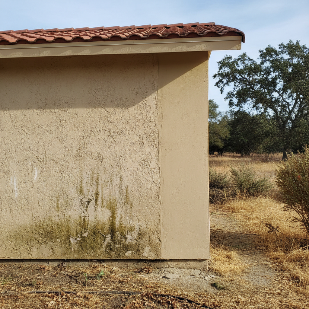 Completed stucco replacement work at a residential property in King City, CA