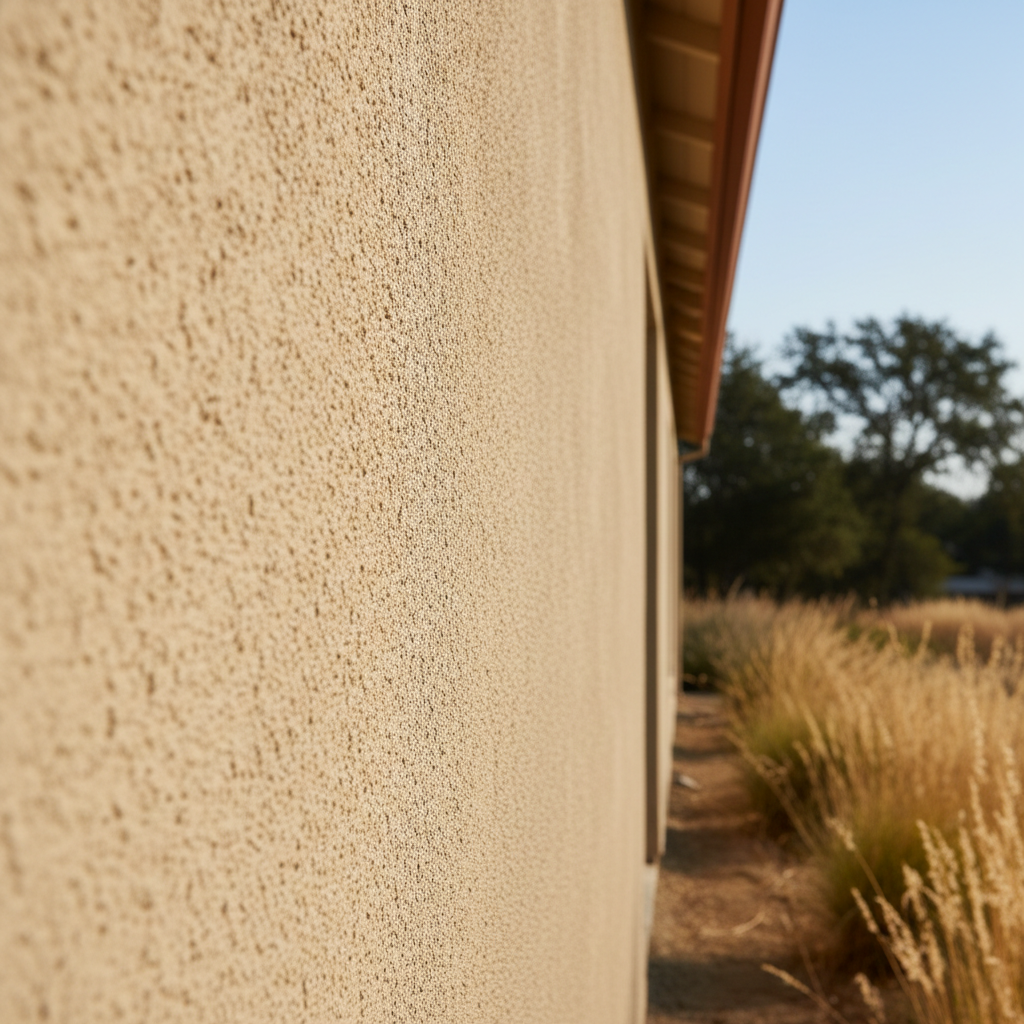 Completed stucco redashing work at a residential property in San Leandro, CA