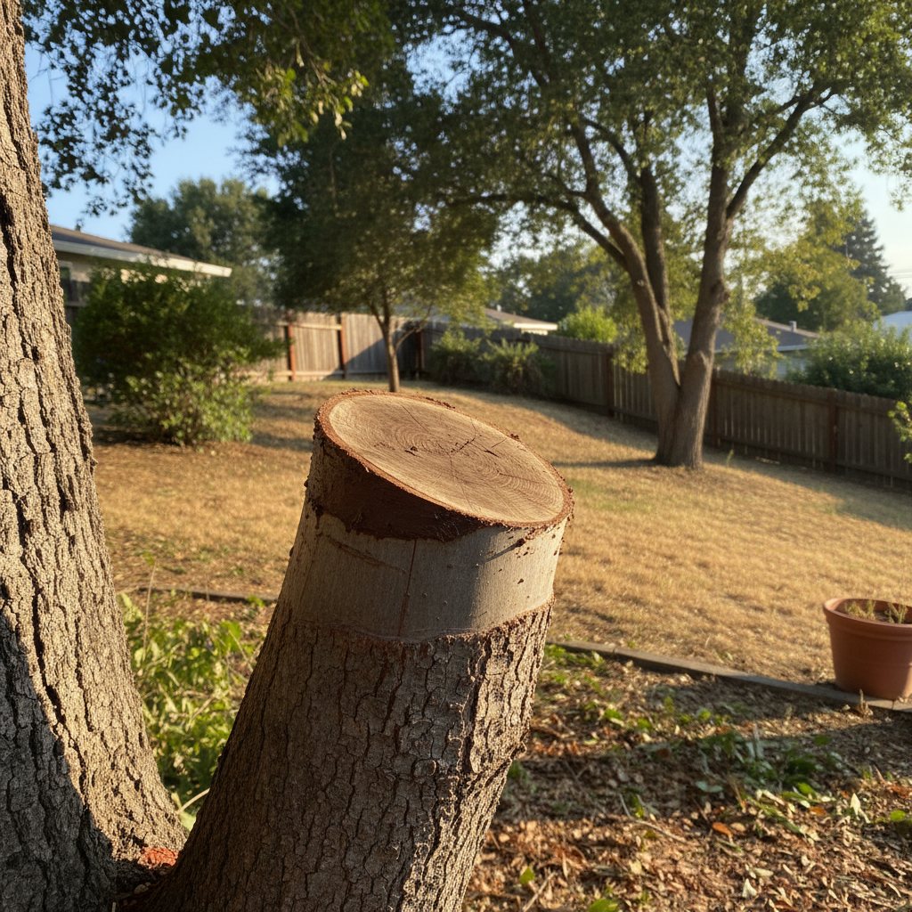 Completed tree health & care work at a residential property in San Lorenzo, CA