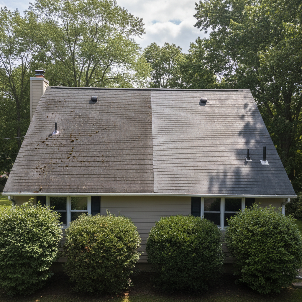 Completed roof inspection work at a residential property in North Providence, RI