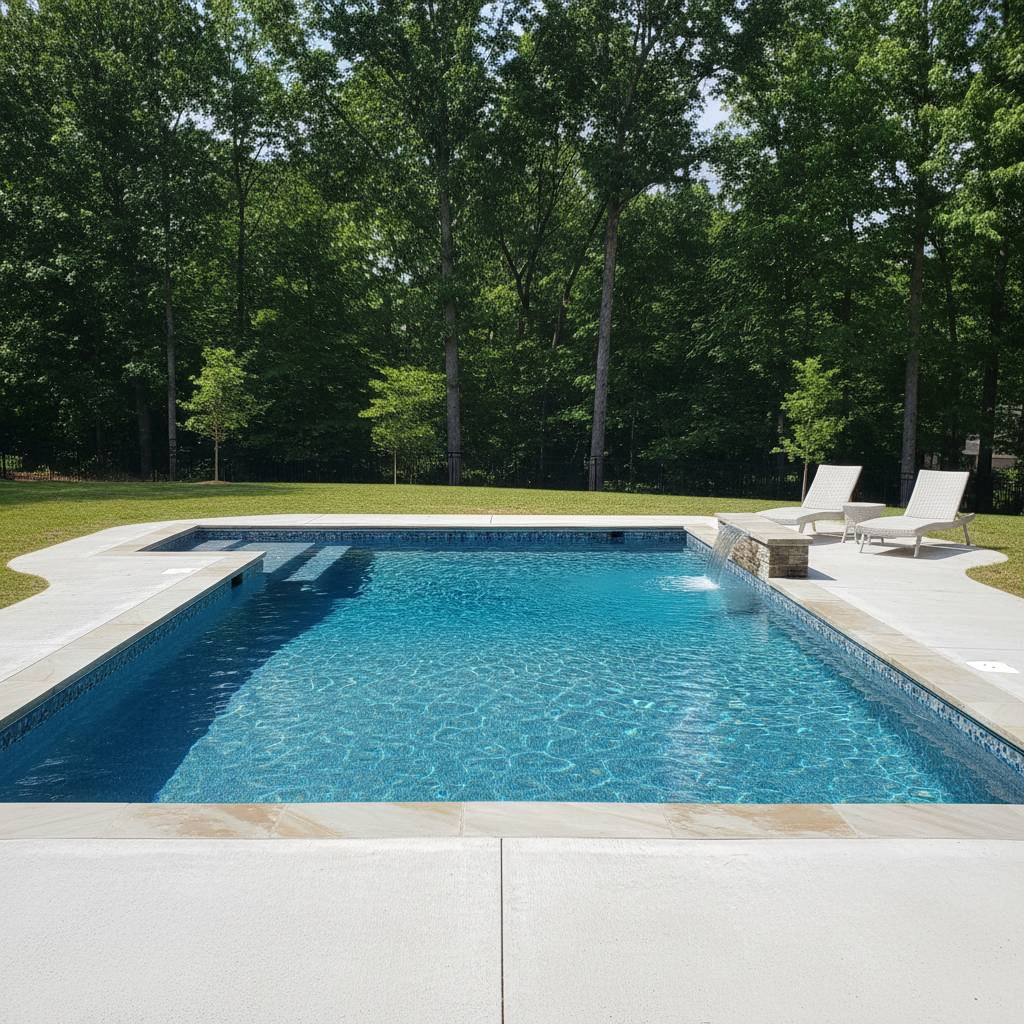 Completed liner replacement work at a residential property in Knoxville, TN