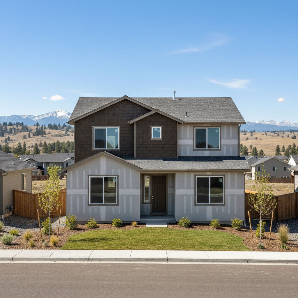 Completed drywall texturing work at a residential property in Yakima, WA