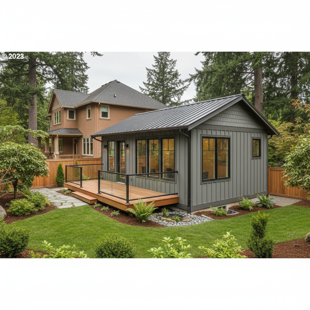 Completed adu financing work at a residential property in Beaverton, OR