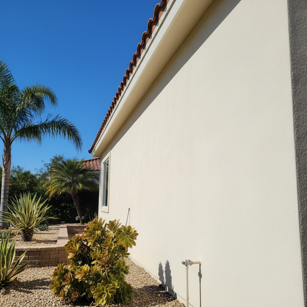 Completed stucco inspection work at a residential property in Garden Grove, CA