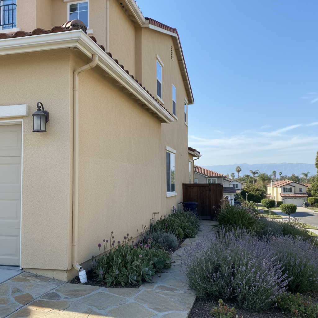 Completed stucco inspection work at a residential property in Hawthorne, CA
