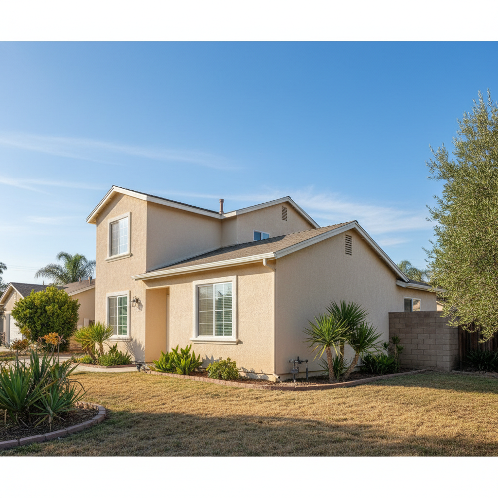 Completed eifs installation work at a residential property in Oxnard, CA