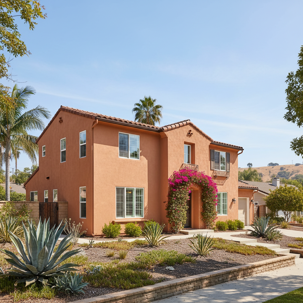 Completed stucco redashing work at a residential property in Torrance, CA