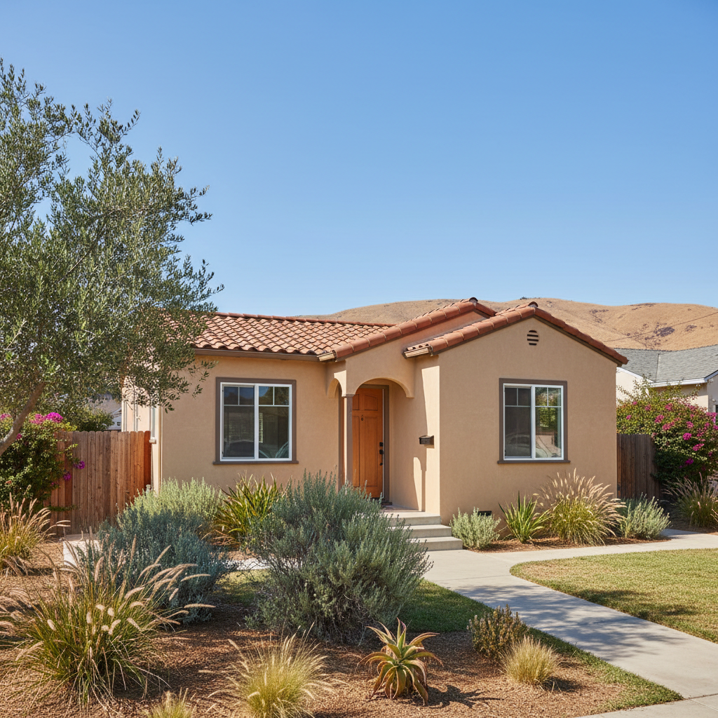 Completed stucco replacement work at a residential property in Ventura, CA