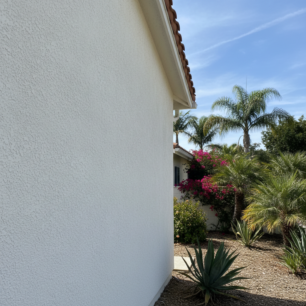 Completed commercial stucco work at a residential property in Ventura, CA