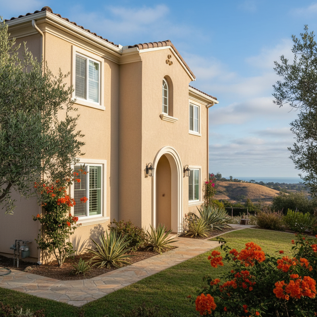 Completed eifs installation work at a residential property in Ventura, CA